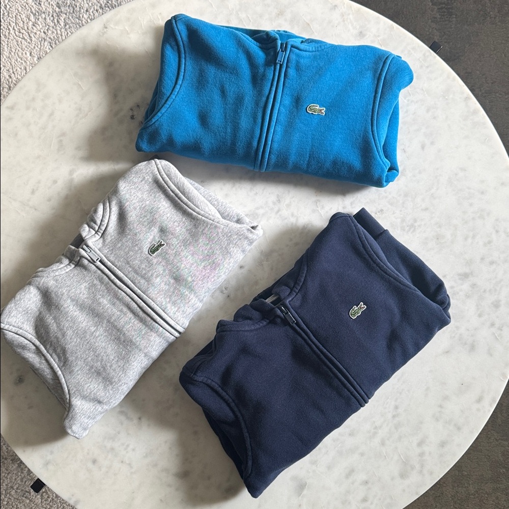 Lacoste Kids Hoodies Size 7/8